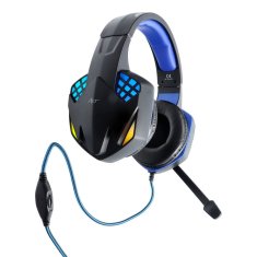 ART ART žične slušalke za igre Jack 3,5 mm / USB A z mikrofonom G11 črne