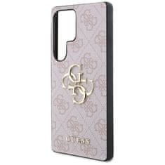 Guess GUESS etui za SAMSUNG S25 Ultra GUHCS25L4GMGPI (4G PU Big Logo) roza