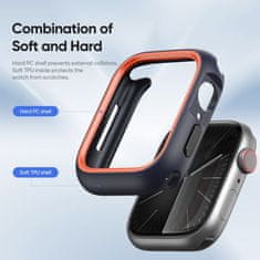 Dux Ducis DUX DUCIS etui BAMO za Apple Watch 7 / 8 / 9 45 mm črno-oranžno