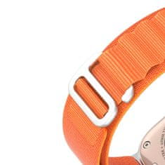 Dux Ducis DUX DUCIS GS nylon pasek za Apple Watch 42 / 44 / 45 / 49 mm oranž