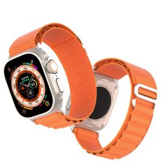 Dux Ducis DUX DUCIS GS nylon pasek za Apple Watch 42 / 44 / 45 / 49 mm oranž