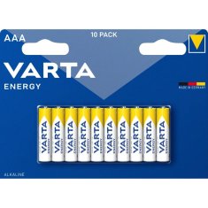Varta VARTA alkalna baterija R3 (AAA) Energy 10 kos