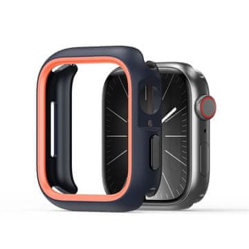 Dux Ducis DUX DUCIS etui BAMO za Apple Watch serije 10 46 mm črno-oranžno