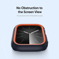 Dux Ducis DUX DUCIS etui BAMO za Apple Watch serije 10 46 mm črno-oranžno