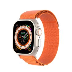 Dux Ducis DUX DUCIS GS nylon pasek za Apple Watch 42 / 44 / 45 / 49 mm oranž