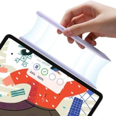 BASEUS BASEUS aktivni kapacitivni pisalo z indukcijskim polnjenjem, združljiv z iPadom 125 mAh Stylus Writing 2 Lite SXBC060105/BS-PS003 vijoličen