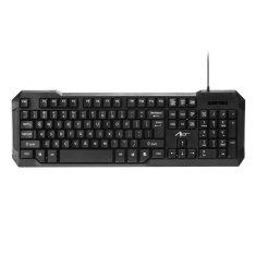 ART ART žična tipkovnica USB A QWERTY AK-46U črna