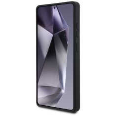 Karl Lagerfeld KARL LAGERFELD etui za SAMSUNG S25 Ultra KLHCS25LSCMSMVK (silikonski znak in kovinski logotip) črn