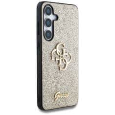 Guess GUESS etui za SAMSUNG S25 GUHCS25SHG4SGD (Fixed Glitter Big 4G) zlato