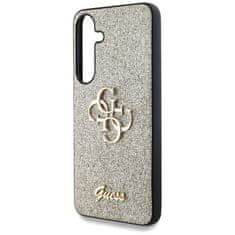 Guess GUESS etui za SAMSUNG S25 GUHCS25SHG4SGD (Fixed Glitter Big 4G) zlato