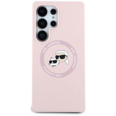 Karl Lagerfeld KARL LAGERFELD etui za SAMSUNG S25 Ultra KLHMS25LSKCHTCP (Magnetic Silicone Double Heads) roza