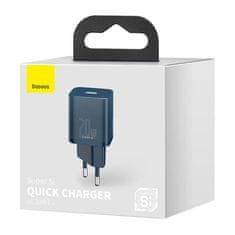 BASEUS BASEUS omrežni polnilnik tip C PD QC3.0 3A 20W CCSUP-B03/CCCJGCE modra