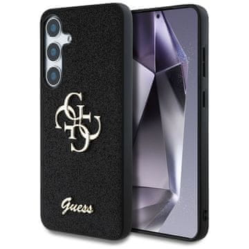 Guess GUESS etui za SAMSUNG S25 GUHCS25SHG4SGK (Fixed Glitter Big 4G) črn
