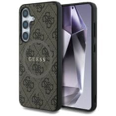 Guess GUESS etui za SAMSUNG S25 GUHMS25SG4GFRW (Magnetic PU 4G Ring Classic Logo) rjava