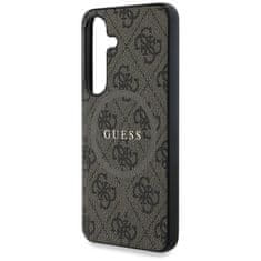 Guess GUESS etui za SAMSUNG S25 GUHMS25SG4GFRW (Magnetic PU 4G Ring Classic Logo) rjava