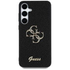 Guess GUESS etui za SAMSUNG S25 GUHCS25SHG4SGK (Fixed Glitter Big 4G) črn