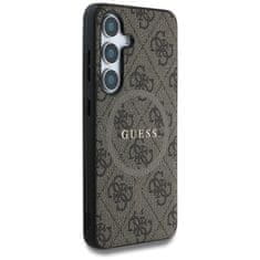 Guess GUESS etui za SAMSUNG S25 GUHMS25SG4GFRW (Magnetic PU 4G Ring Classic Logo) rjava