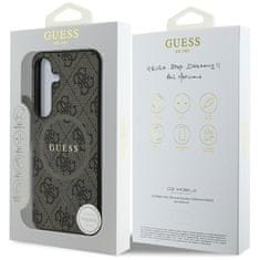 Guess GUESS etui za SAMSUNG S25 GUHMS25SG4GFRW (Magnetic PU 4G Ring Classic Logo) rjava