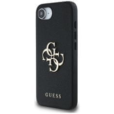 Guess GUESS etui za IPHONE 16e (SE 4 2025) GUHCPSE4PGT4MBK (PU Grained Big 4G and Classic) črn