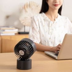 OEM Ventilator / namizni ventilator z napajanjem prek USB A LLD-F87U črn