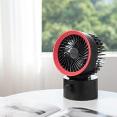 OEM Ventilator / namizni ventilator z napajanjem prek USB A LLD-F87U črn