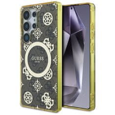 Guess GUESS etui za SAMSUNG S25 Ultra GUHMS25LH4PYEEW (Magnetic IML Peony on 4G Background) rjava