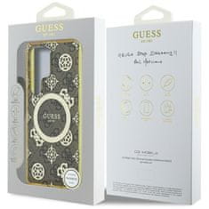 Guess GUESS etui za SAMSUNG S25 Ultra GUHMS25LH4PYEEW (Magnetic IML Peony on 4G Background) rjava