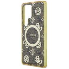 Guess GUESS etui za SAMSUNG S25 Ultra GUHMS25LH4PYEEW (Magnetic IML Peony on 4G Background) rjava