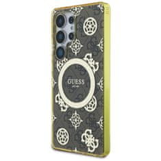 Guess GUESS etui za SAMSUNG S25 Ultra GUHMS25LH4PYEEW (Magnetic IML Peony on 4G Background) rjava