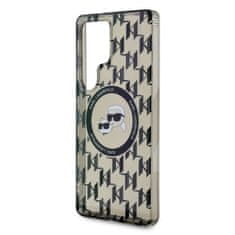 Karl Lagerfeld KARL LAGERFELD etui za SAMSUNG S25 Ultra KLHMS25LHMCKMHK (Magnetic IML Metal Monogram KC Heads) črn