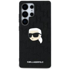 Karl Lagerfeld KARL LAGERFELD etui za SAMSUNG S25 Ultra KLHCS25LPGKLKIPK (PU Monogram K. Head Pin) črn