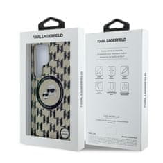 Karl Lagerfeld KARL LAGERFELD etui za SAMSUNG S25 Ultra KLHMS25LHMCKMHK (Magnetic IML Metal Monogram KC Heads) črn