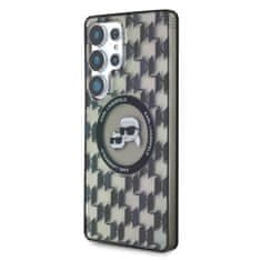 Karl Lagerfeld KARL LAGERFELD etui za SAMSUNG S25 Ultra KLHMS25LHMCKMHK (Magnetic IML Metal Monogram KC Heads) črn