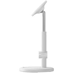 BASEUS BASEUS teleskopski magnetni namizni nosilec, združljiv z Magsafe BS-HP014, bel