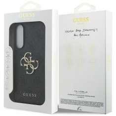 Guess GUESS etui za SAMSUNG S25 Edge GUHCS25E4GMGGR (4G PU Big Logo) črn