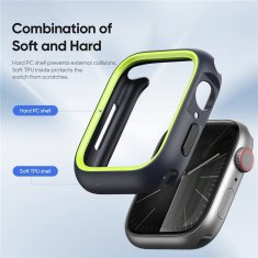Dux Ducis DUX DUCIS etui BAMO za Apple Watch 7 / 8 / 9 45 mm črno-zelen