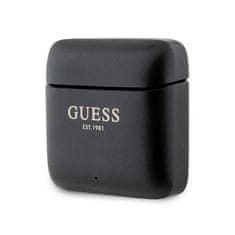 Guess GUESS brezžične bluetooth slušalke TWS + polnilna postaja GUTWSSU20ALEGK (natisnjen logotip) črne
