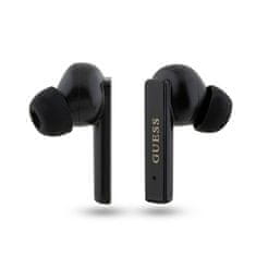 Guess GUESS brezžične bluetooth slušalke TWS + polnilna postaja GUTWSSU20ALEGK (natisnjen logotip) črne