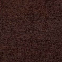 Vidaxl Brisače za savno 10 kos rjava 80x200 cm 360 g/m² 100% bombaž
