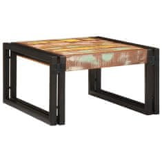 Vidaxl Polica za kopalnico 60 x 50 x 23 cm Trden mangov les in železo