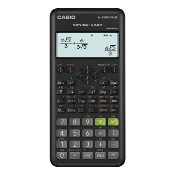 Casio Znanstveni kalkulator FX 350 ES PLUS 2E, črn