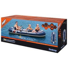 Vidaxl Hydro-Force napihljiv čoln moder 61066