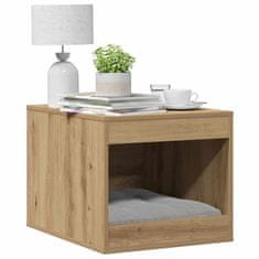 Vidaxl Omara za mačje stranišče artisian hrast 47x59x42 cm inž. les