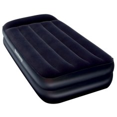 Vidaxl Napihljiva postelja z električno tlačilko 191x97x46 cm