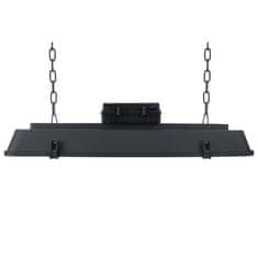 Vidaxl Viseči grelnik Royal Diamond Dark rožnato zlat 2500 W črn