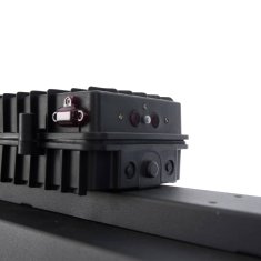 Vidaxl Viseči grelnik Royal Diamond Dark rožnato zlat 2500 W črn