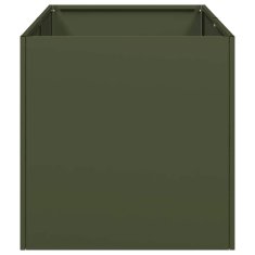 Vidaxl Sadilnik Olive Green 40x80x40 cm Hladno valjano jeklo