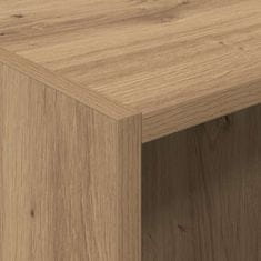 Vidaxl Garderobna omara artisan hrast 41 x 48 x 102 cm Konstruiran les