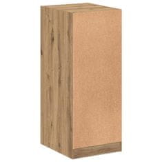 Vidaxl Garderobna omara artisan hrast 41 x 48 x 102 cm Konstruiran les
