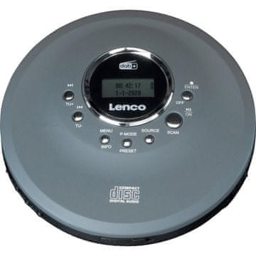 LENCO CD 400GY DISKMAN CD/MP3 Z DAB+/FM